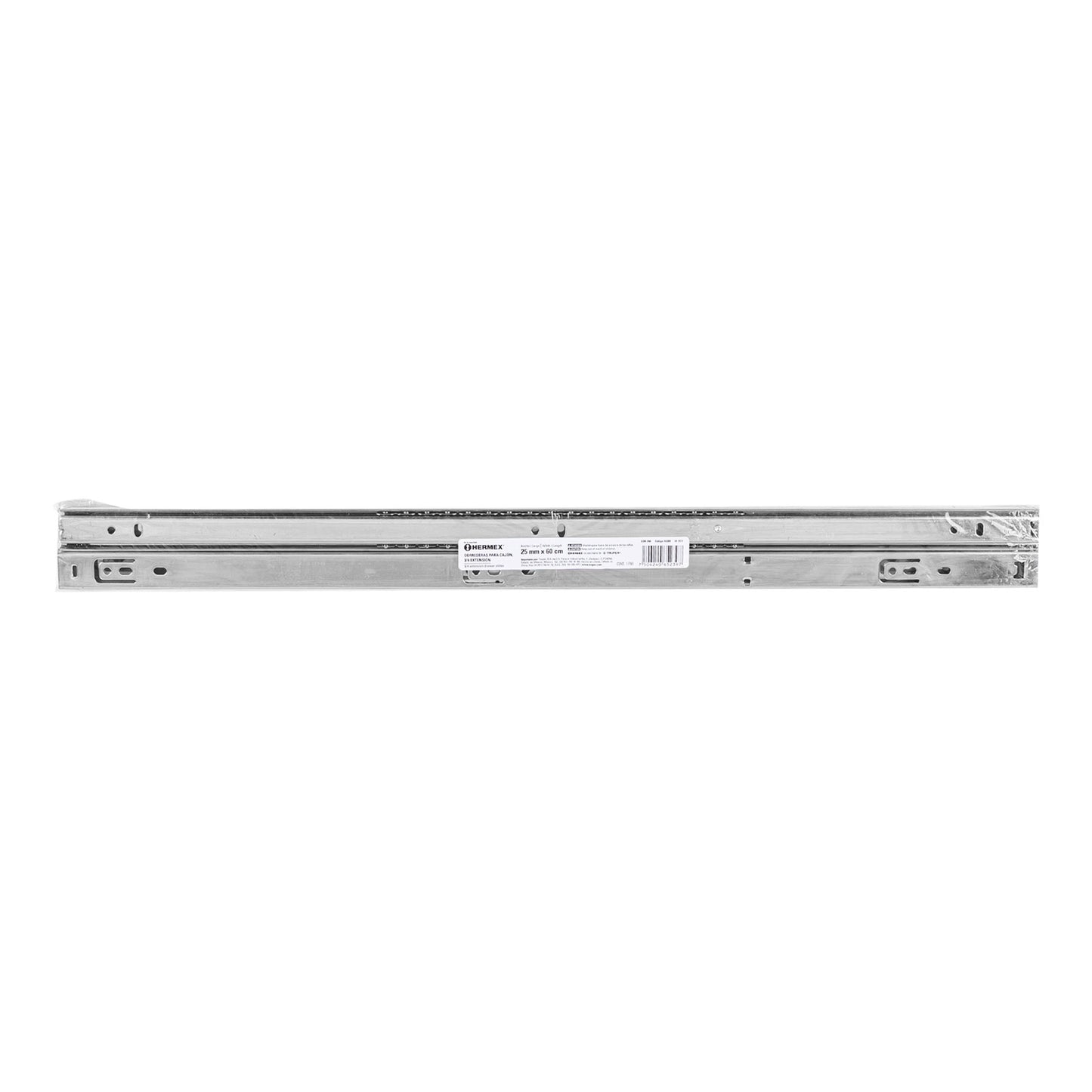 Corredera extensión 60cm para cajón
