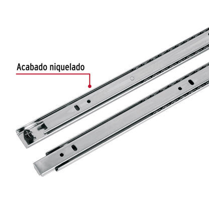 Corredera extensión 60cm para cajón