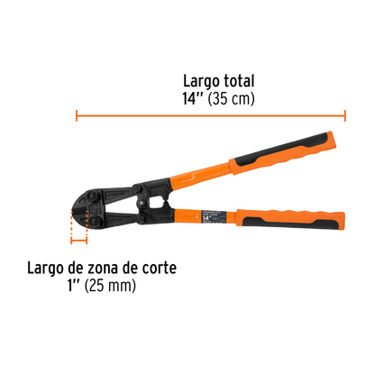 Cortapernos profesional 14 pulg.