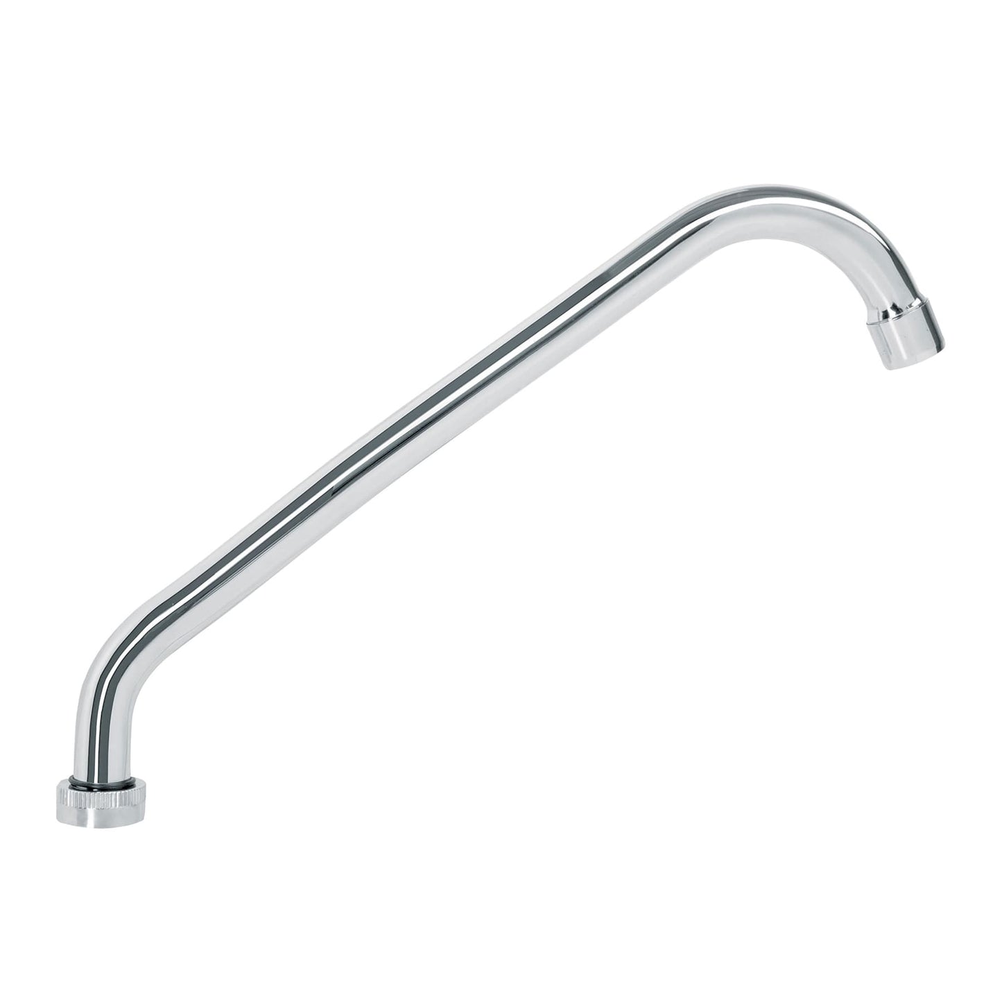 Cuello largo para mezcladora de fregadero de 27 cm en acero inoxidable