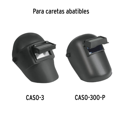 Lente transparente para caretas CASO-3 y CASO-300-P