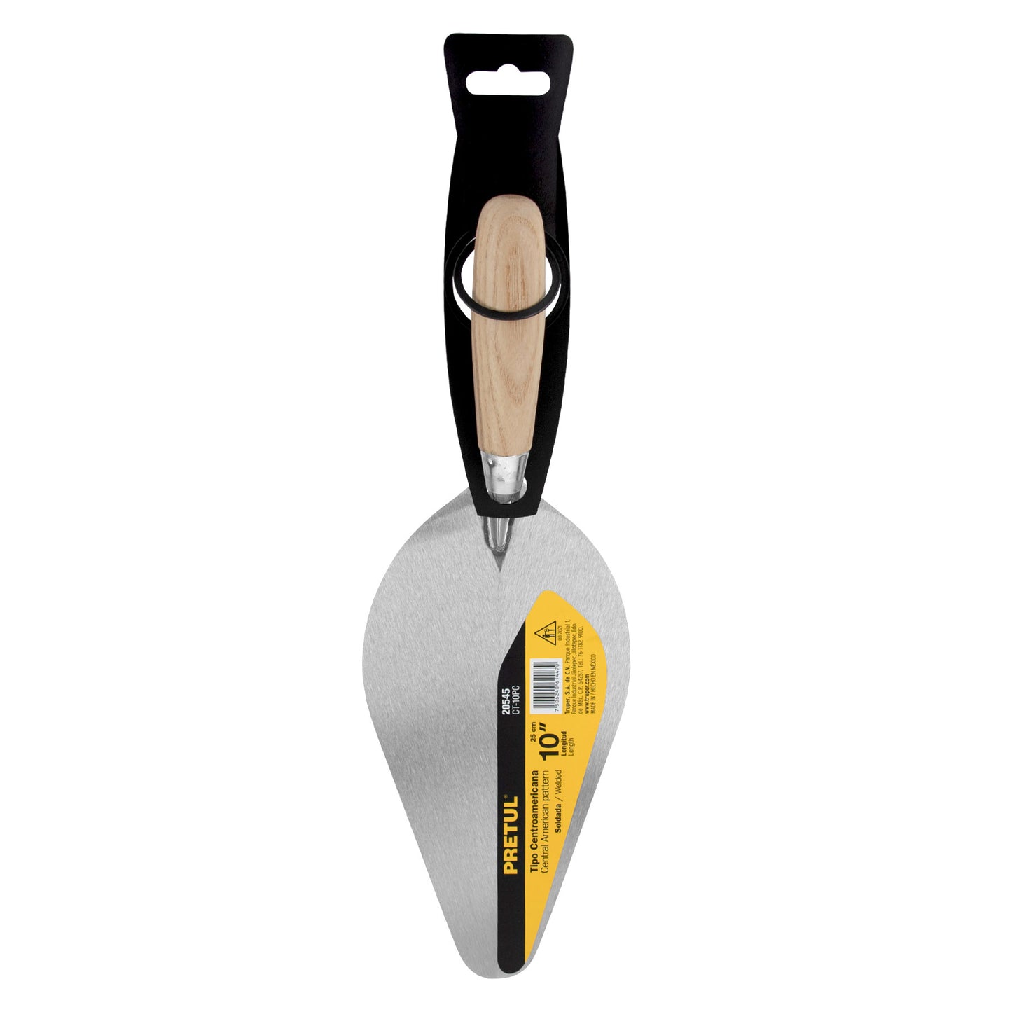 Cuchara para albañil de 10" tipo Centroamericana