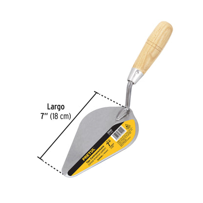 Cuchara para albañil de 7 pulgadas tipo Centroamericana