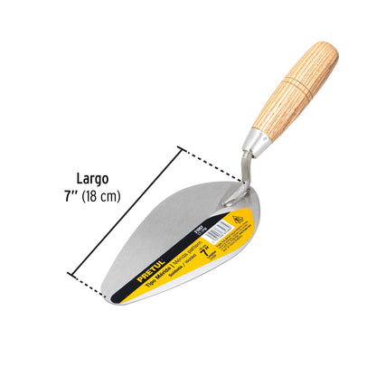 Cuchara para albañil de 7" tipo Mérida