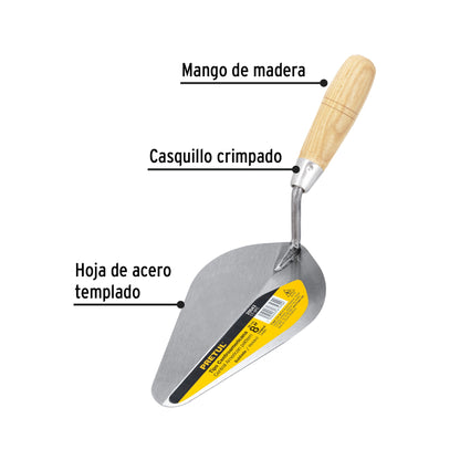 Cuchara para albañil de 8 pulgadas tipo Centroamericana