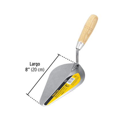 Cuchara para albañil de 8 pulgadas tipo Centroamericana