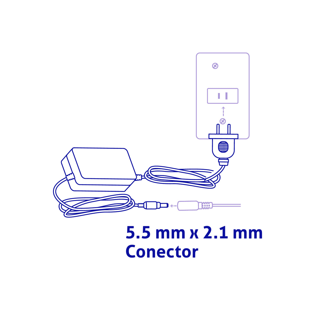 Fuente de Alimentación 12V 2A para CCTV · vista 3