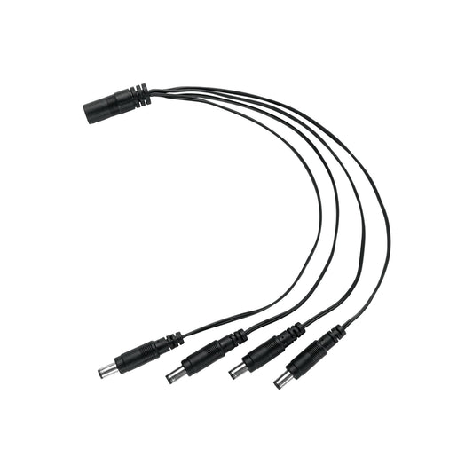 Cable Divisor de Energía tipo Pulpo 1 a 4 para CCTV