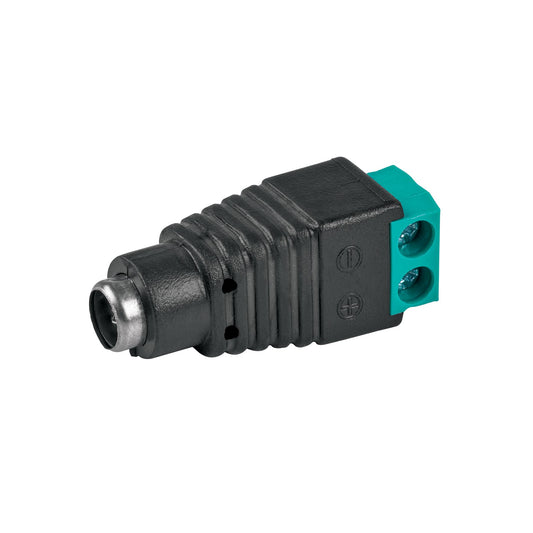 Conector de energía para CCTV tipo hembra