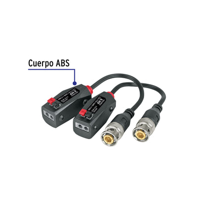 Par de Transceptores Pasivos Video Balun, hasta 8MP · vista 2