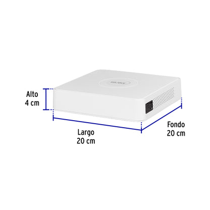 Video grabador DVR de 8 canales, 5MP · vista 3