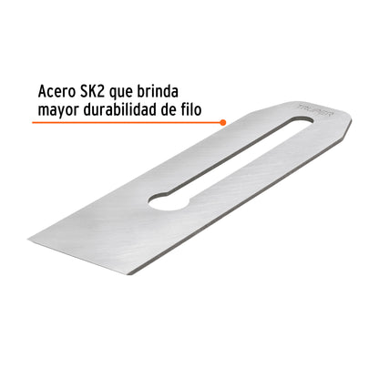 Cuchilla de repuesto para cepillo de carpintero