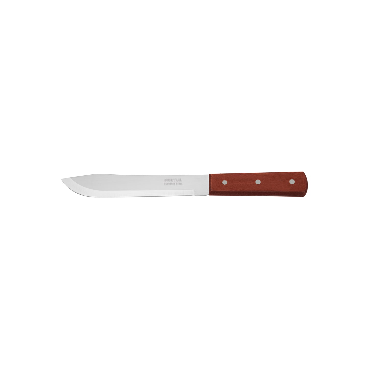 Cuchillo cebollero de 7 pulgadas con mango de madera