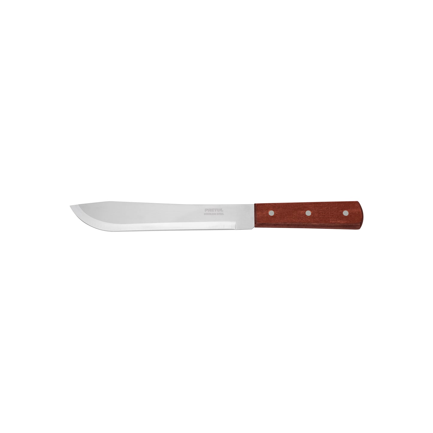 Cuchillo cebollero de 8 pulgadas con mango de madera