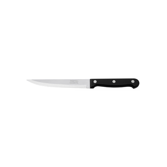 Cuchillo liso para asado de 5 pulgadas con mango de polipropileno