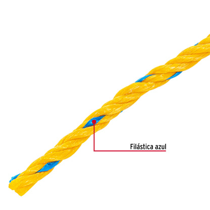 Kilo de Cuerda Amarilla de Polipropileno de 20kg