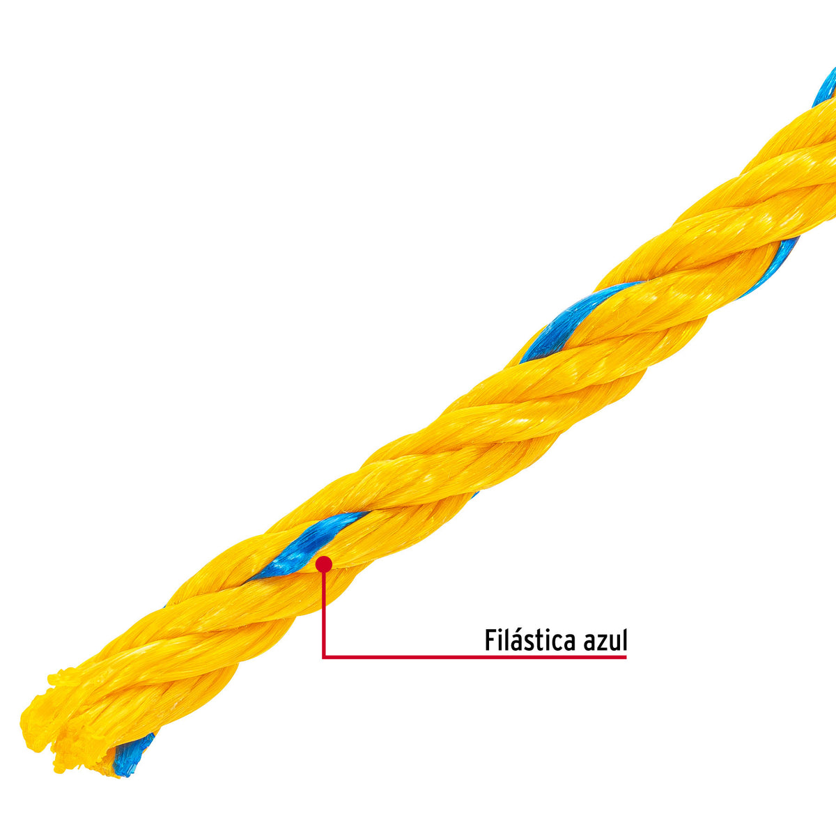Cuerda Polipropileno 11mm Rollo 1kg
