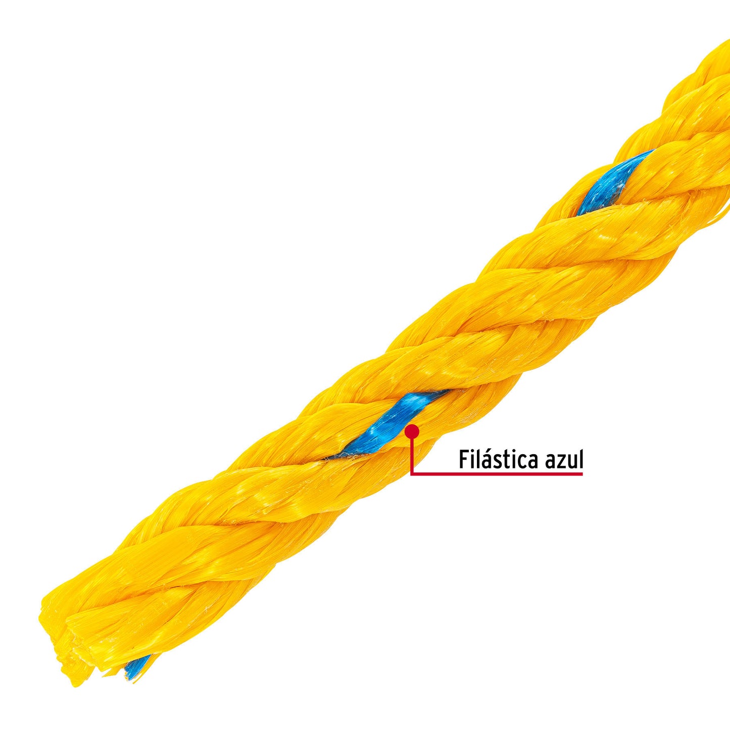 Cuerda Polipropileno 13mm Rollo 1kg