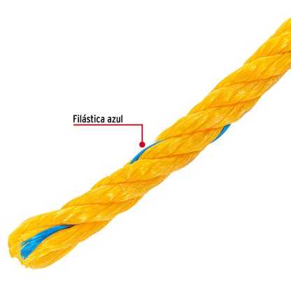 Cuerda Polipropileno 13mm Carrete 30kg