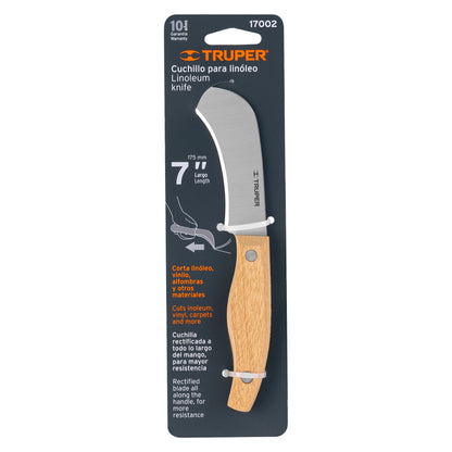 Cuchillo 7 pulg para linóleo