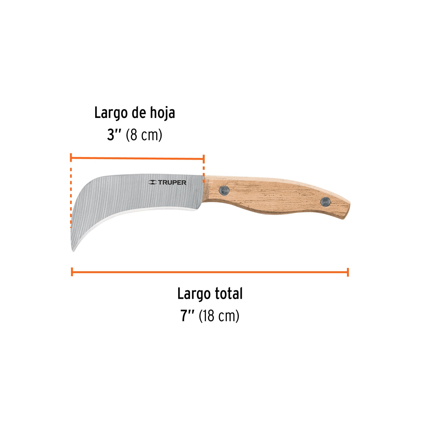 Cuchillo 7 pulg para linóleo