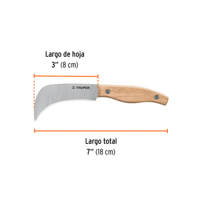 Cuchillo 7 pulg para linóleo