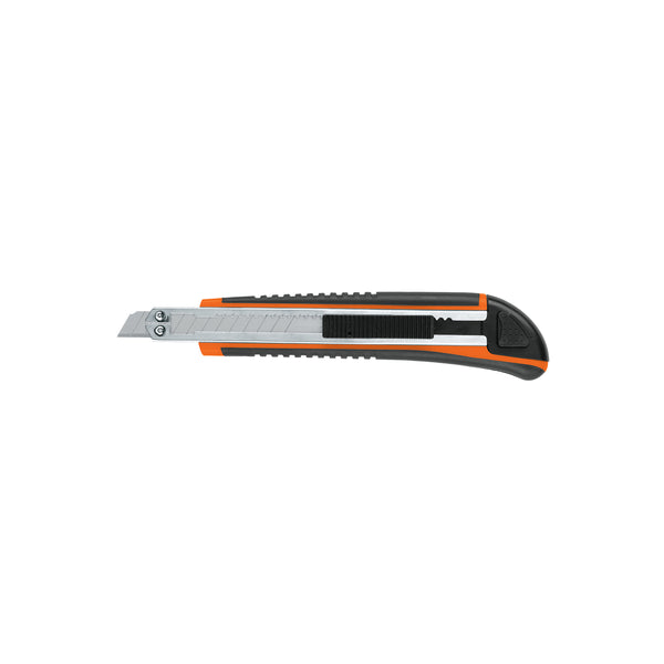 Cutter profesional de 9 mm con alma metálica y grip