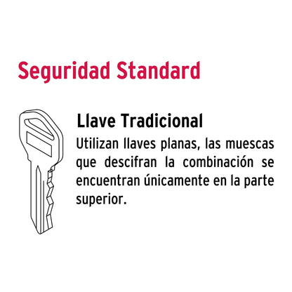 Cerradura para vitrina