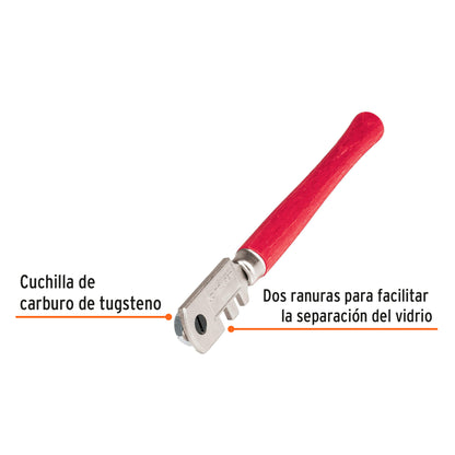 Cortador de vidrio 5 pulg. con 6 cuchillas