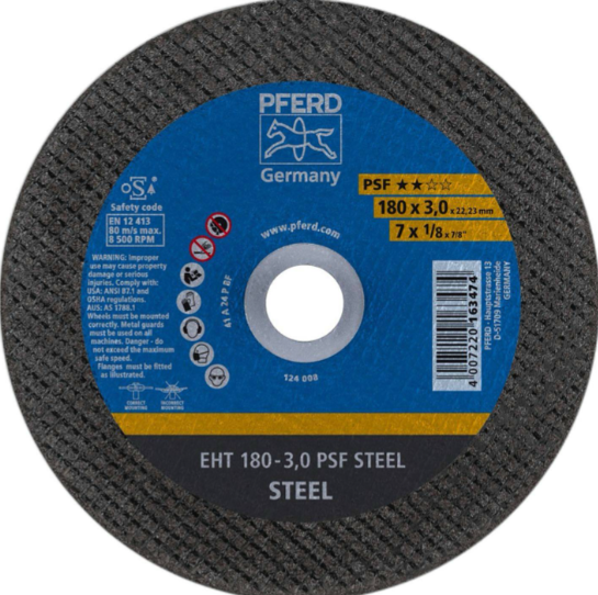 Disco de Corte para Metal 177.8 mm x 3.18 mm
