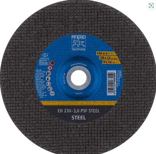 Disco de Corte para Metal 228.6 mm x 3.18 mm
