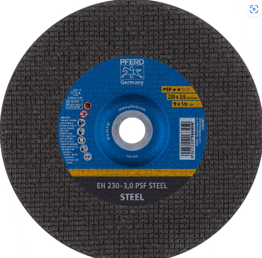 Disco de Corte para Metal 228.6 mm x 3.18 mm