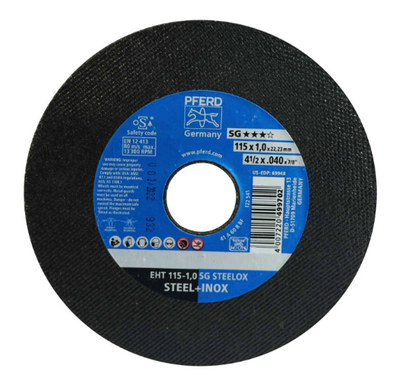 Disco de Corte para Metal e Inoxidable 114.3 mm x 1.0 mm SG R