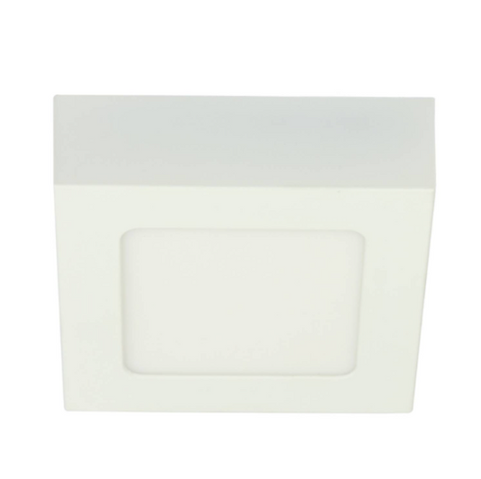 Panel LED de Superficie Cuadrado 6 W 3000 K 320 lm