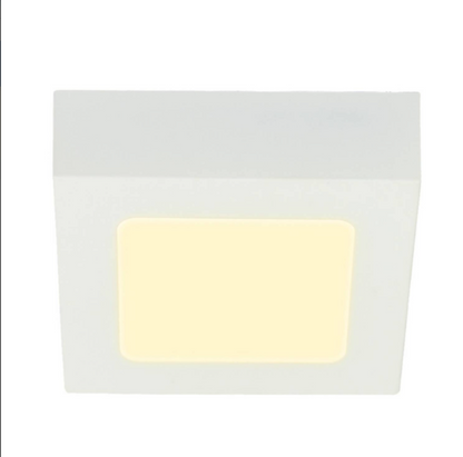 Panel LED de Superficie Cuadrado 6 W 3000 K 320 lm