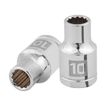 Dado 10 mm 12p cuadro 1/2pulg