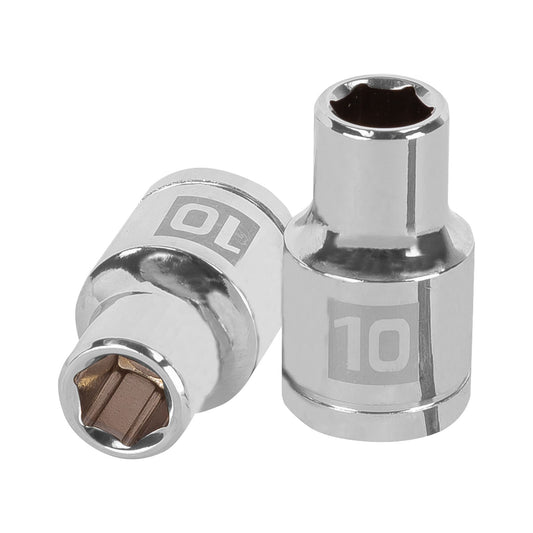Dado 10 mm cuadro 1/2 pulg