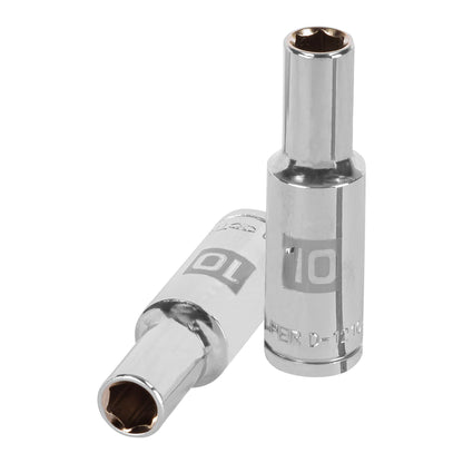 Dado largo 10 mm 6p cuadro 1/2pulg