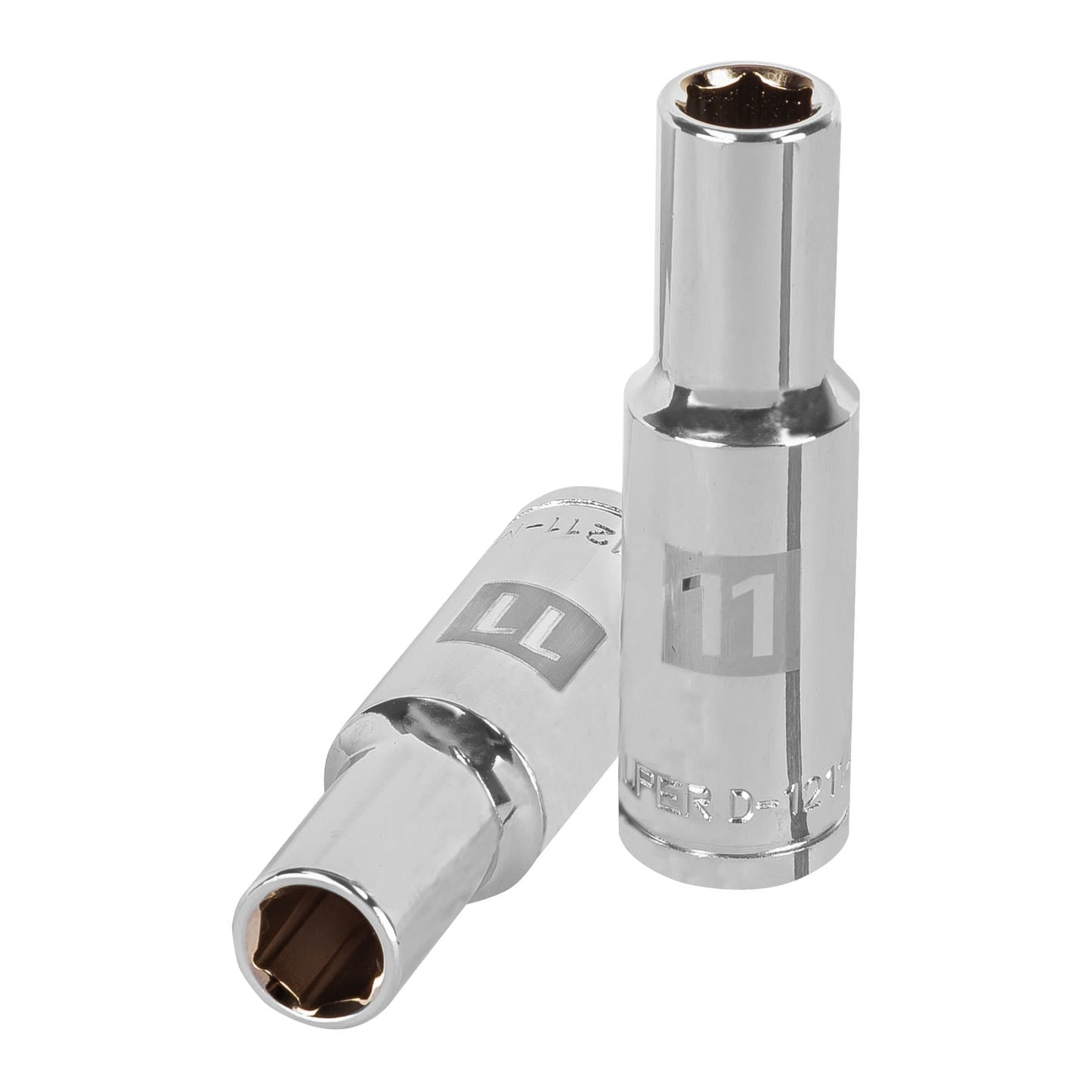 Dado largo 11 mm 6p cuadro 1/2pulg