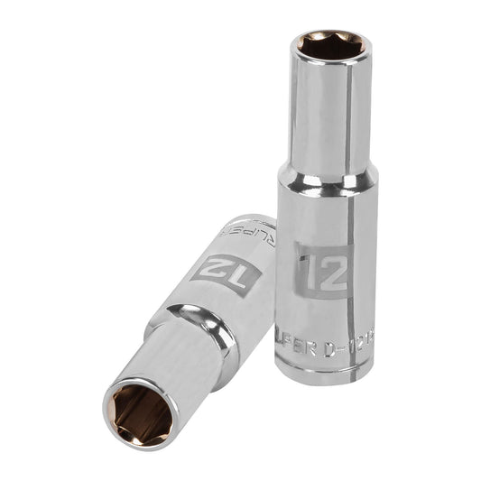 Dado largo 12 mm 6p cuadro 1/2pulg