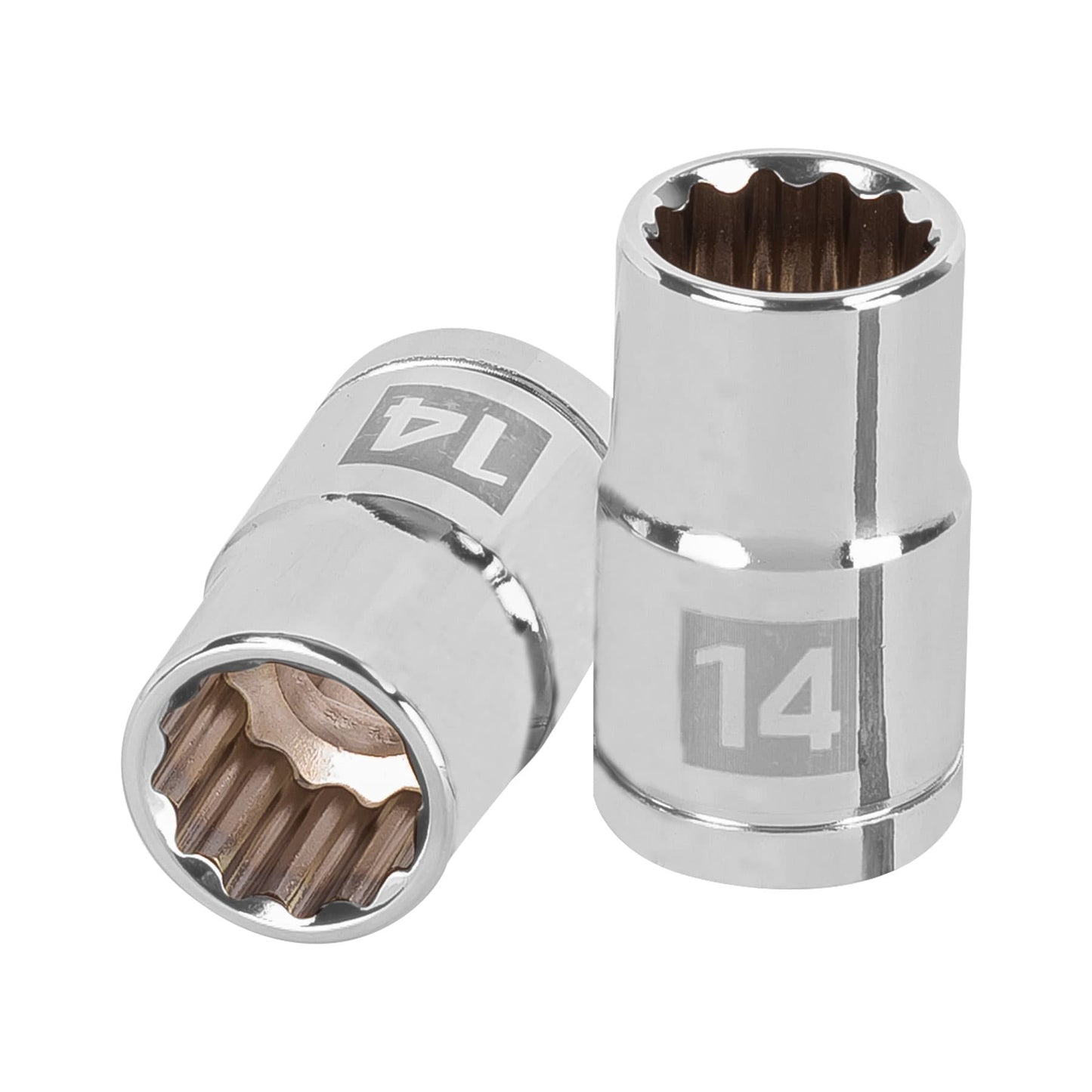 Dado 14 mm 12p cuadro 1/2pulg