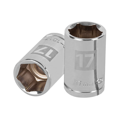 Dado 17 mm 6p cuadro 1/2pulg