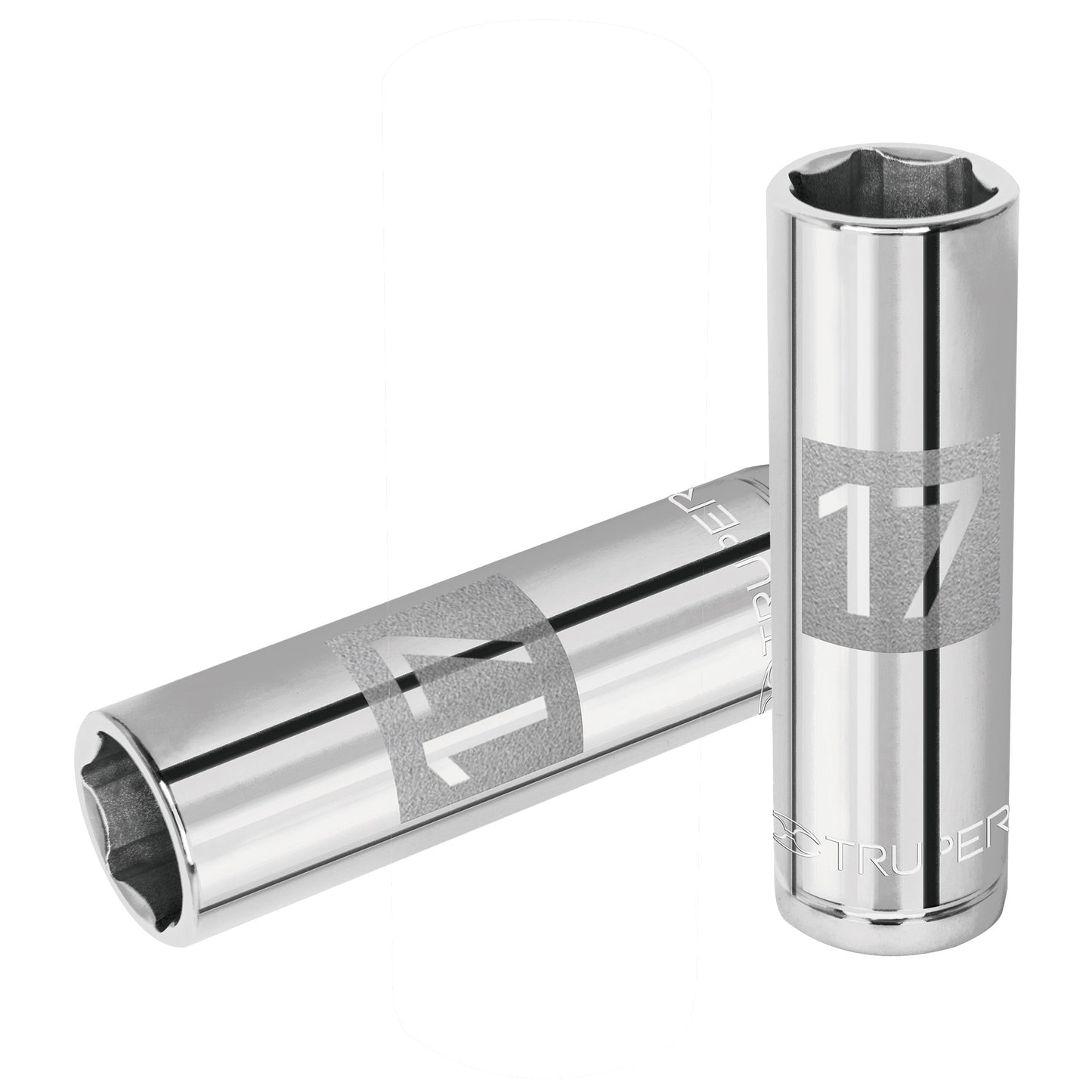 Dado largo 17 mm 6p cuadro 1/2pulg