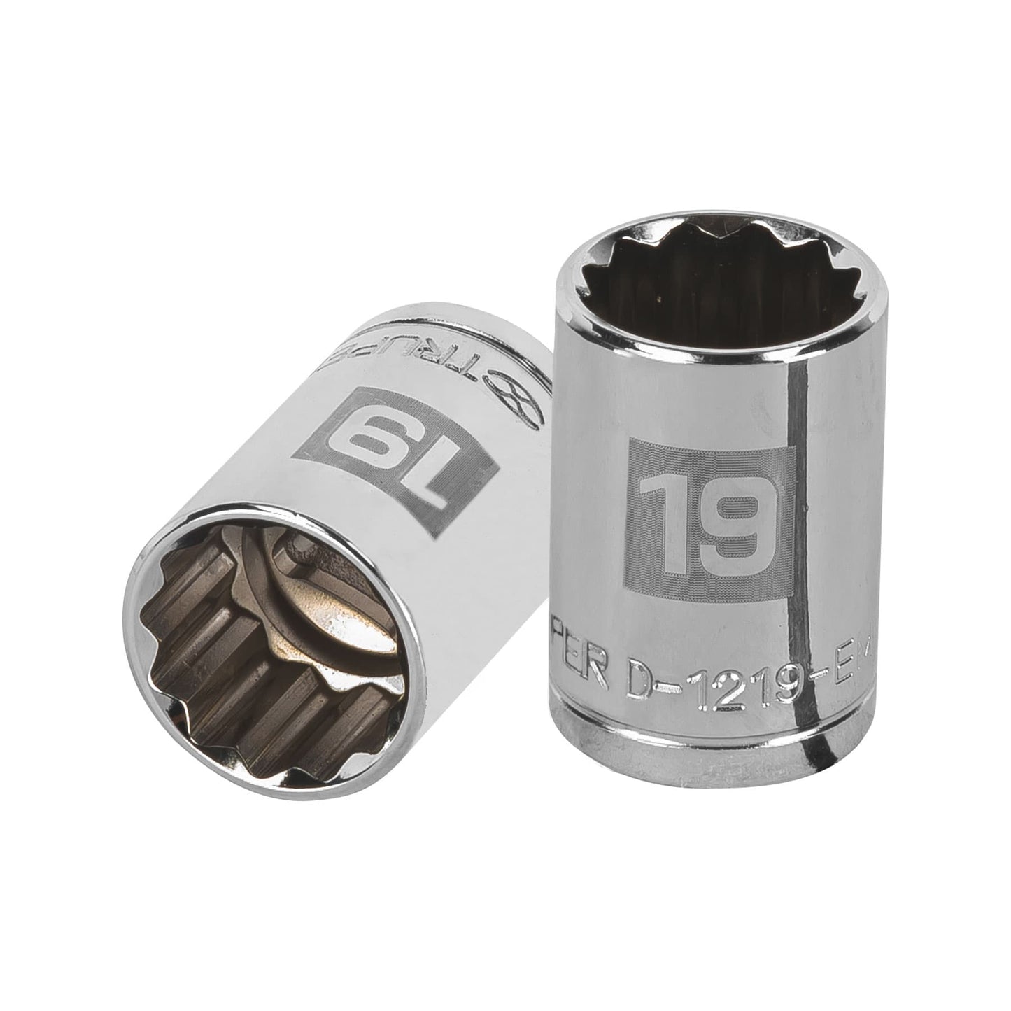 Dado 19 mm 12p cuadro 1/2pulg