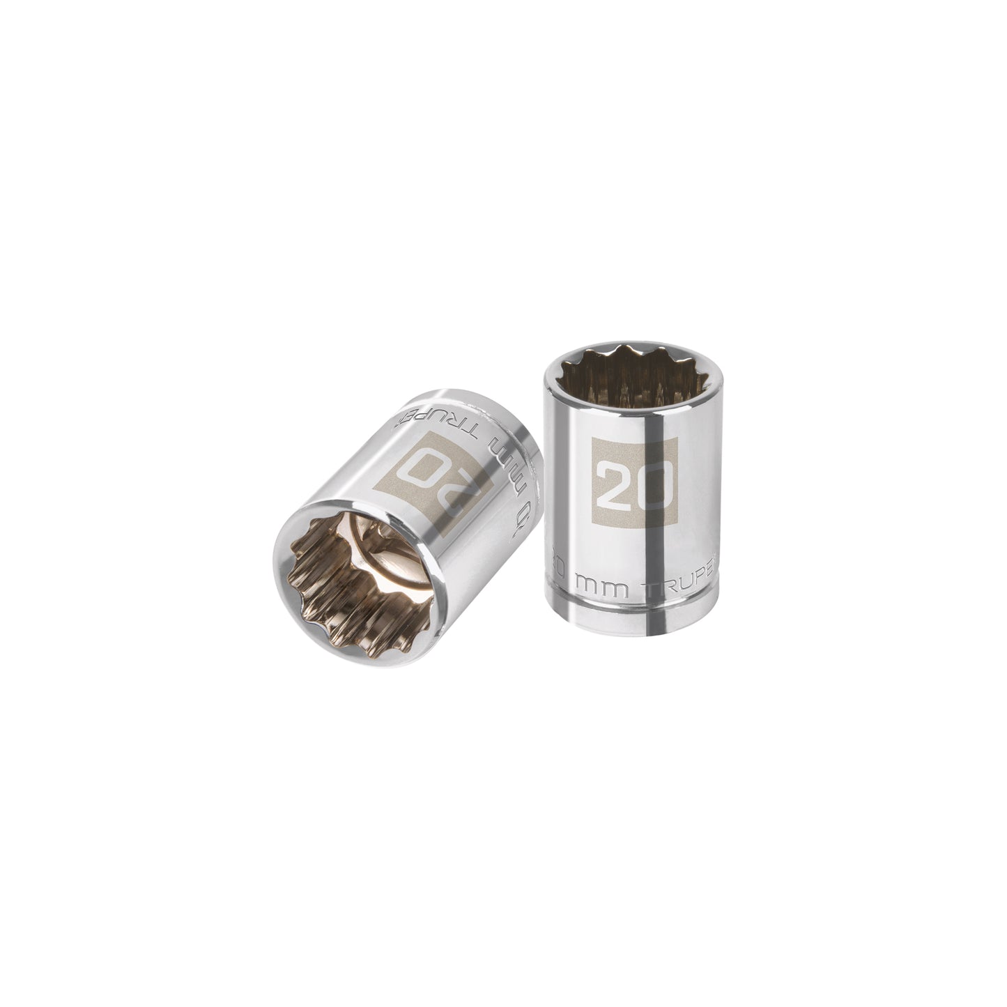 Dado 20 mm 12p cuadro 1/2pulg