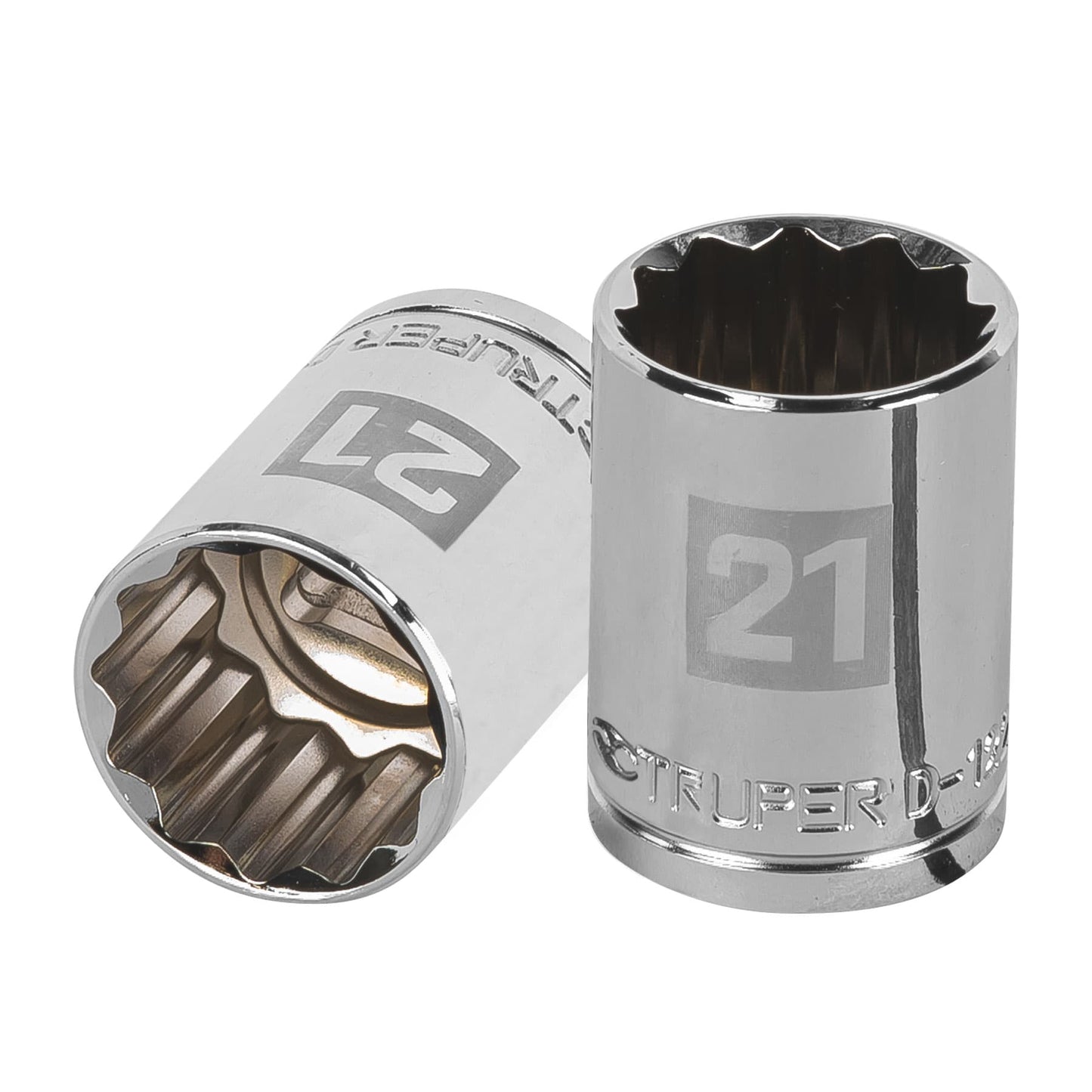 Dado 21 mm 12p cuadro 1/2pulg