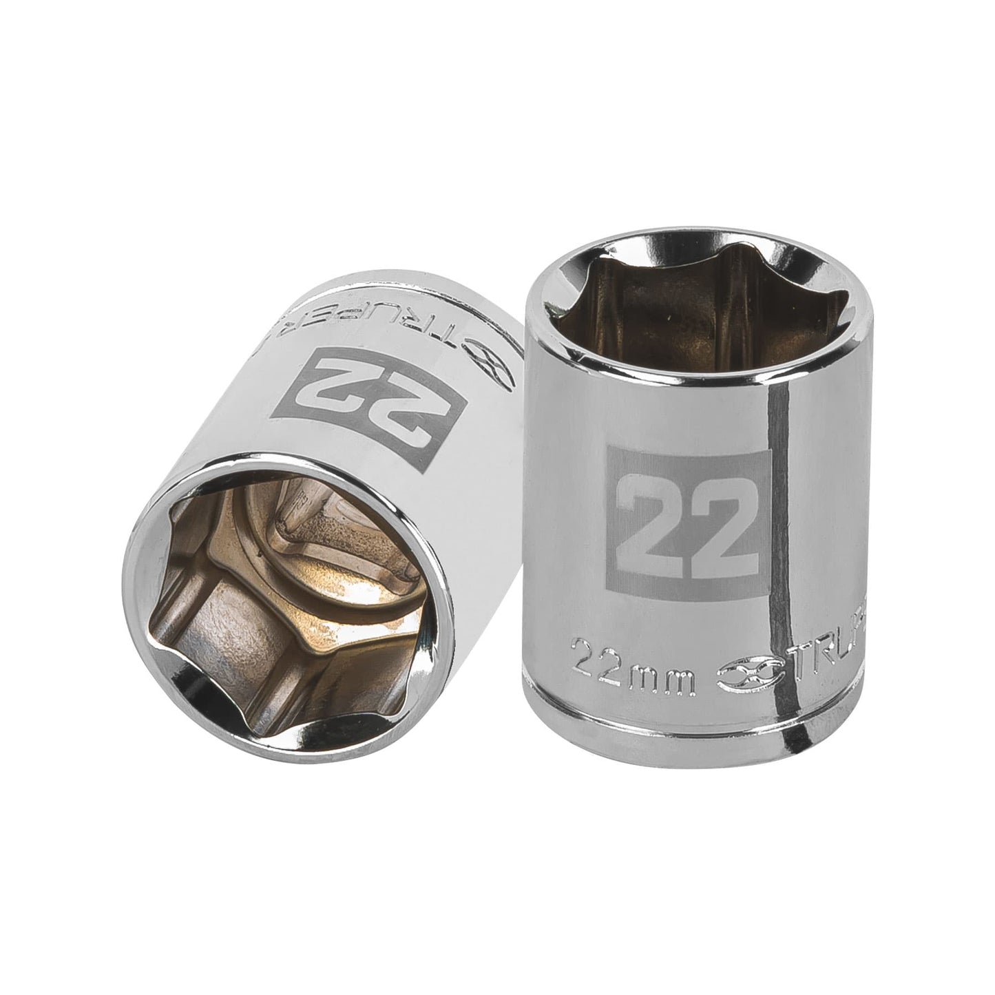 Dado 22 mm 6p cuadro 1/2pulg