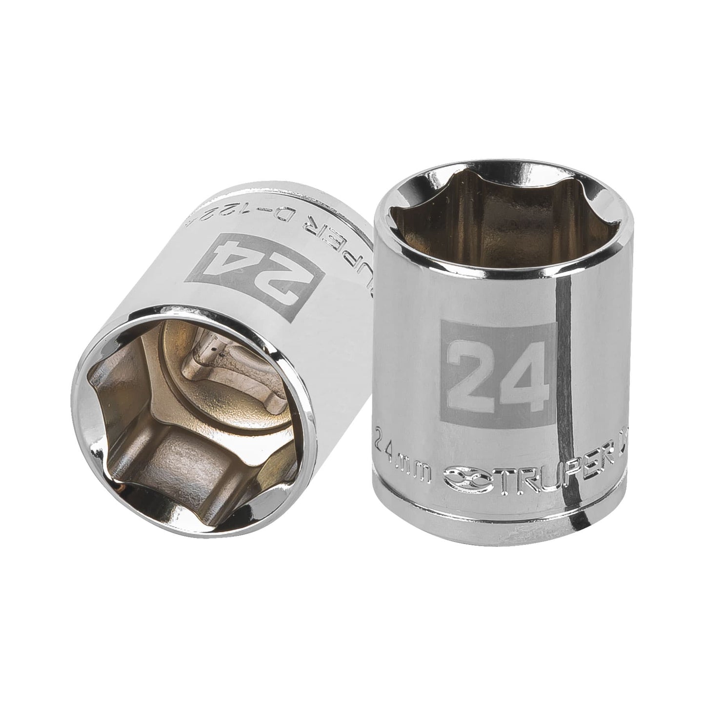 Dado 24 mm 6p cuadro 1/2pulg