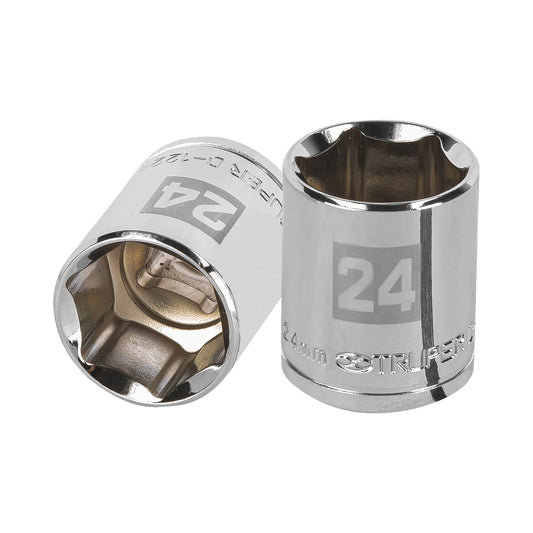 Dado 24 mm 6p cuadro 1/2pulg