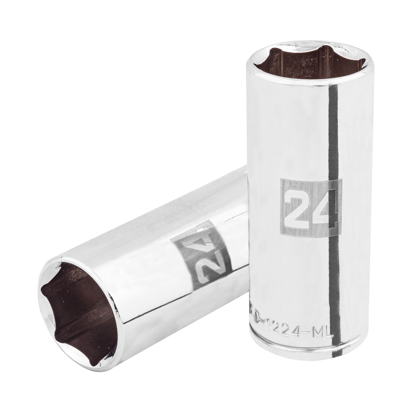 Dado largo 24 mm 6p cuadro 1/2pulg